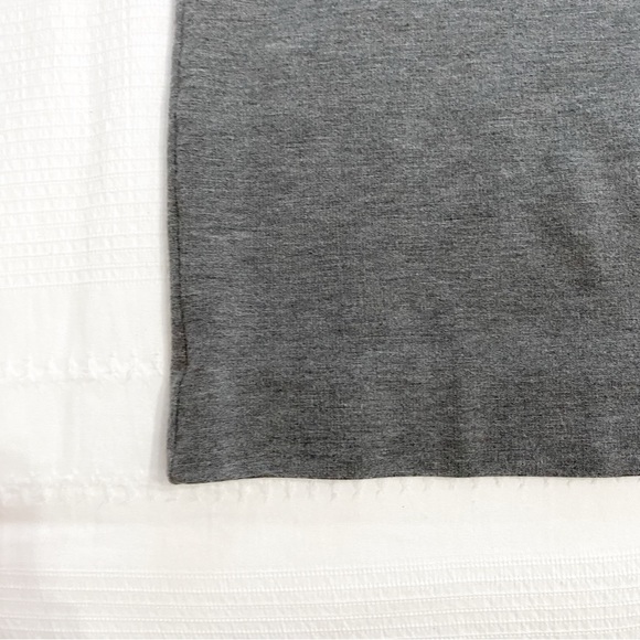 COS GREY DOUBLE ENDED SIDE ZIPPER PENCIL SKIRT - 8 - Picture 10 of 10